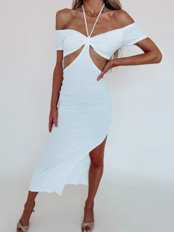 Caliana Cut Out Midi Dress
