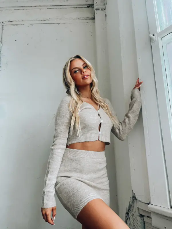 Ellery Knit Skirt Set